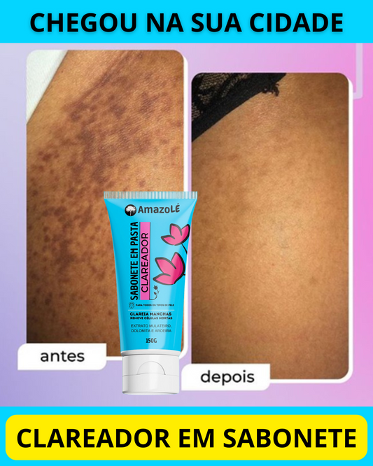 👉 Primeiro Sabonete em Pasta Clareador 10x Mais Potente – Resultados Rápidos!