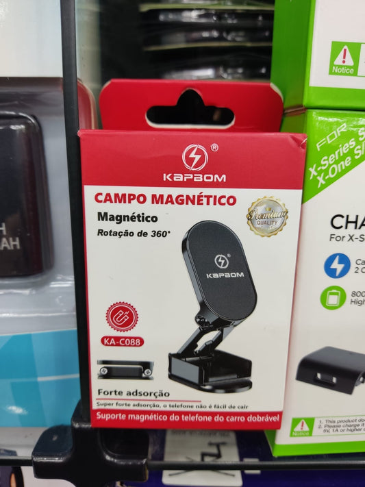 🔥Suporte Magnético 360º para Celular – KAPBOM KA-C088